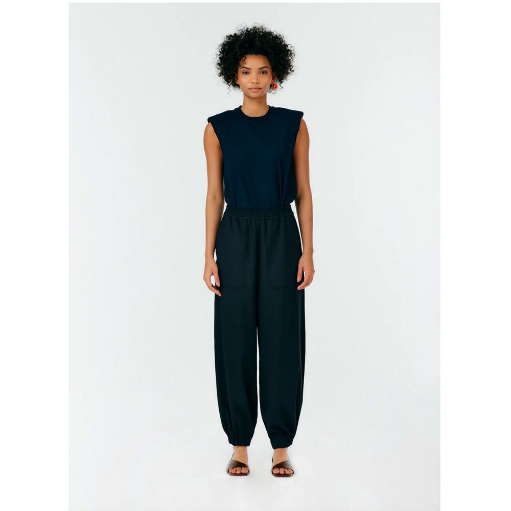 Tibi Chalky Drape Plashet Jogger M
